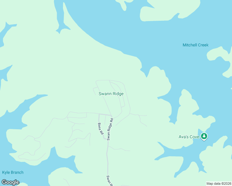 map of restaurants, bars, coffee shops, grocery stores, and more near 3546 Swan Ridge in Hilham
