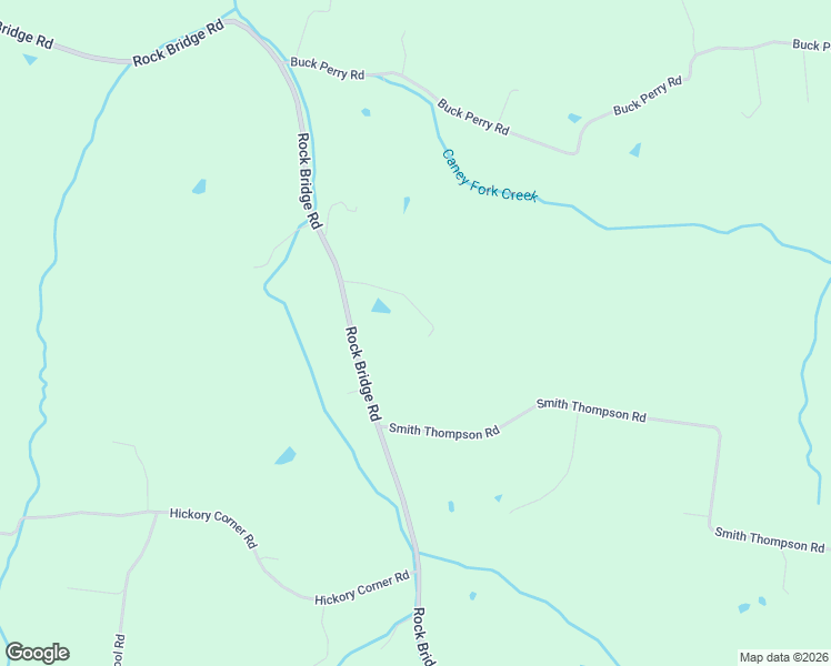 map of restaurants, bars, coffee shops, grocery stores, and more near 1960 Rock Bridge Road in Bethpage