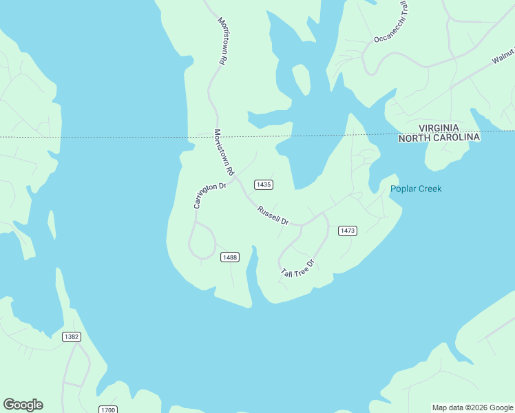 map of restaurants, bars, coffee shops, grocery stores, and more near Russell Drive in Littleton