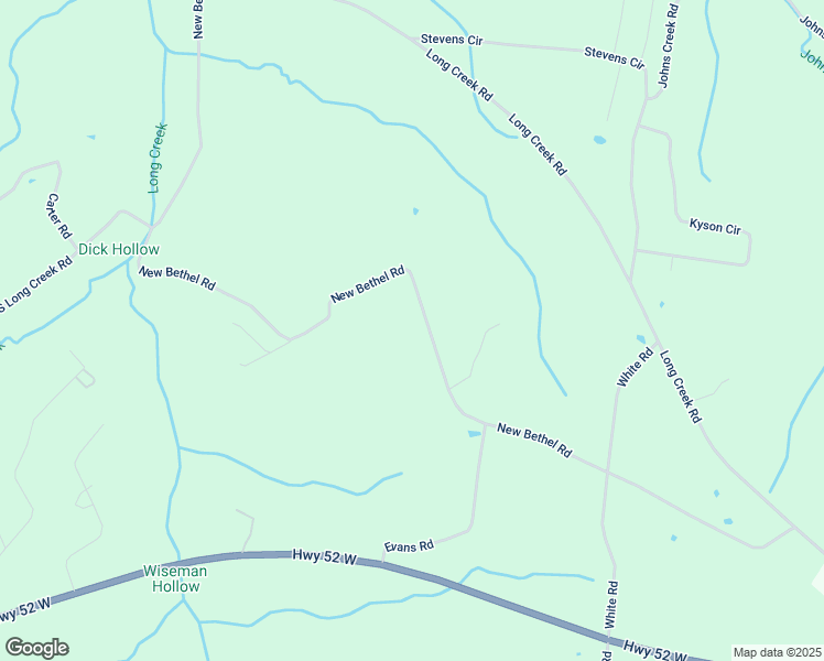 map of restaurants, bars, coffee shops, grocery stores, and more near 1005 New Bethel Road in Lafayette