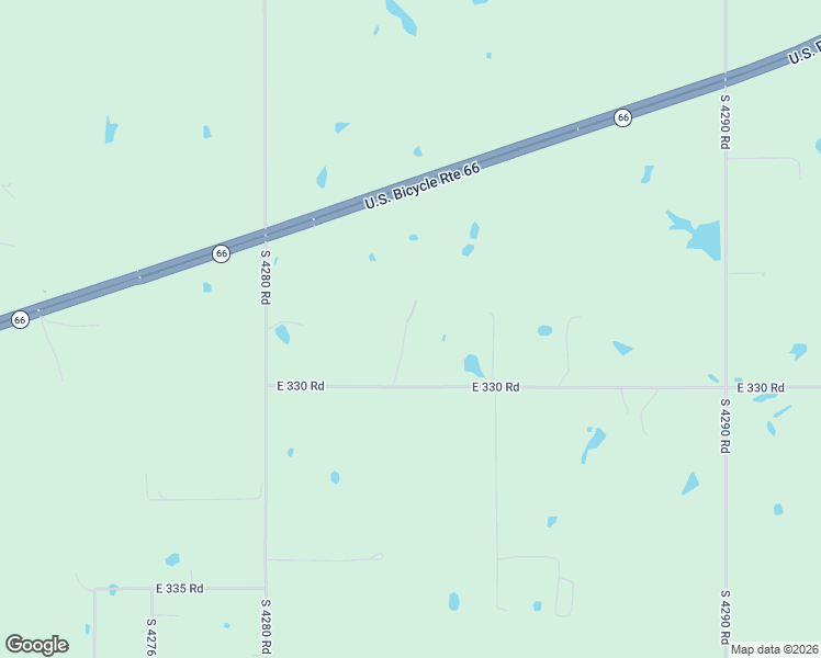 map of restaurants, bars, coffee shops, grocery stores, and more near 25303 East 330 Road in Chelsea