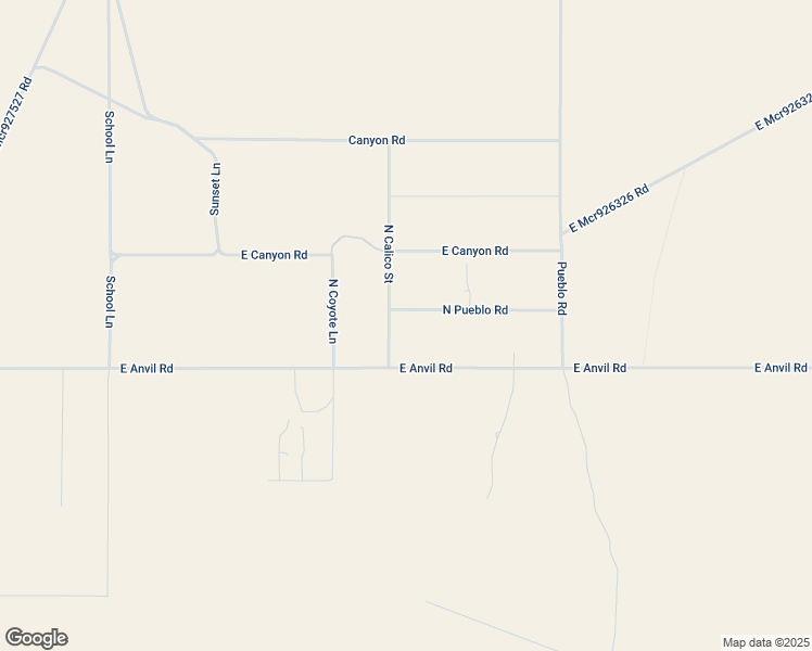 map of restaurants, bars, coffee shops, grocery stores, and more near 71 North Calico Street in Amargosa Valley