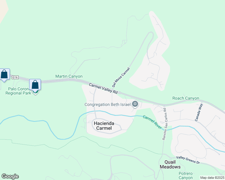 map of restaurants, bars, coffee shops, grocery stores, and more near 2 Del Mesa Carmel in Carmel-by-the-Sea