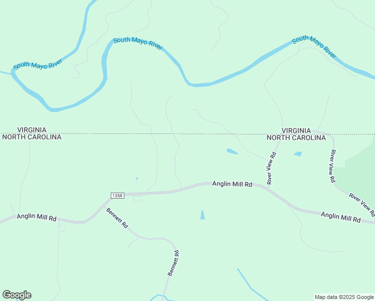 map of restaurants, bars, coffee shops, grocery stores, and more near 2913 Anglin Mill Road in Stoneville