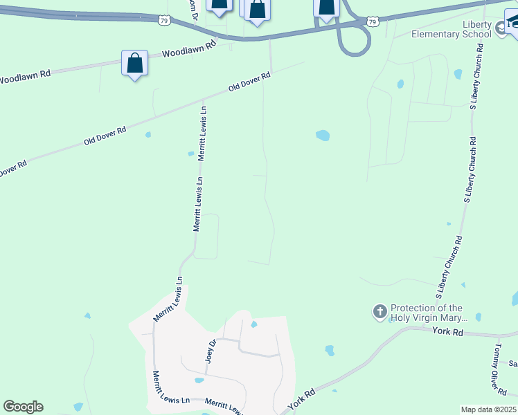 map of restaurants, bars, coffee shops, grocery stores, and more near 1034 Ross Lane in Clarksville