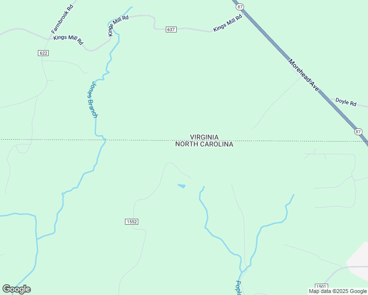 map of restaurants, bars, coffee shops, grocery stores, and more near 1552 Beeson Road South in Eden