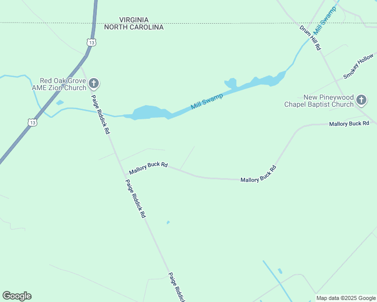 map of restaurants, bars, coffee shops, grocery stores, and more near 1309 Mallory Buck Road in Gates