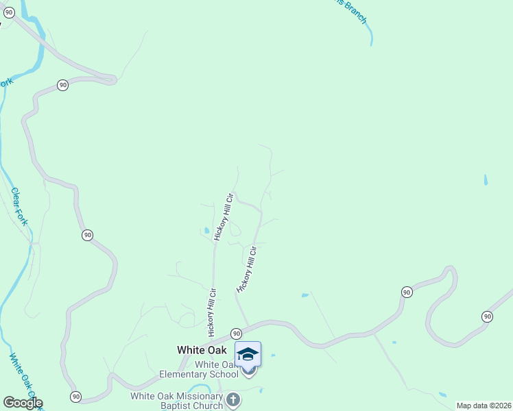 map of restaurants, bars, coffee shops, grocery stores, and more near 448 Hickory Hill Circle in Duff