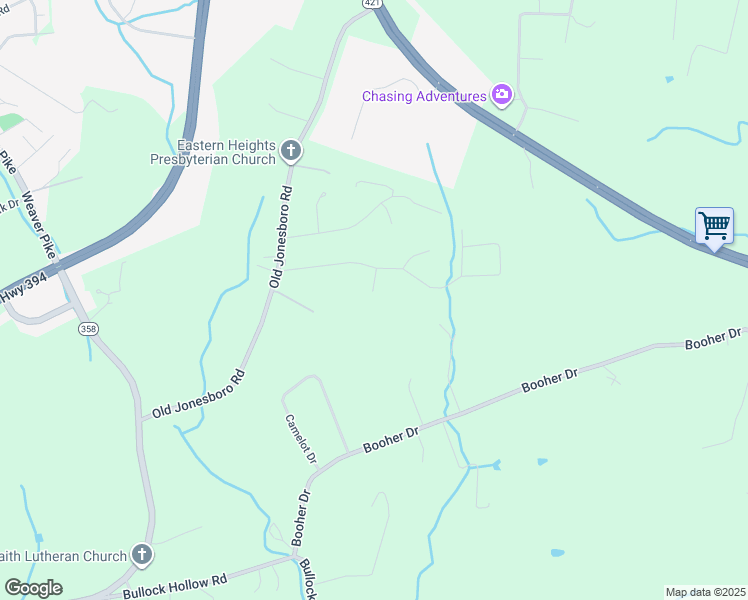 map of restaurants, bars, coffee shops, grocery stores, and more near 321 Poplar Hill Lane in Bristol