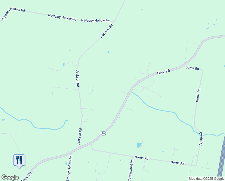 map of restaurants, bars, coffee shops, grocery stores, and more near 2200 Tennessee 76 in Portland