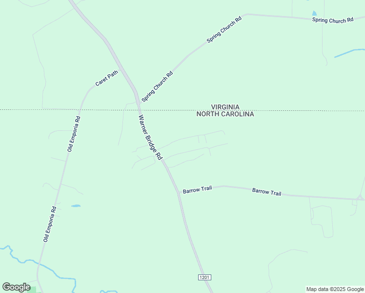 map of restaurants, bars, coffee shops, grocery stores, and more near 146 Berry Scott Trail in Garysburg