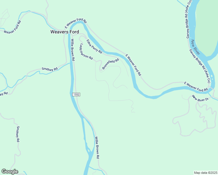 map of restaurants, bars, coffee shops, grocery stores, and more near Gervasi Road in Ashe County