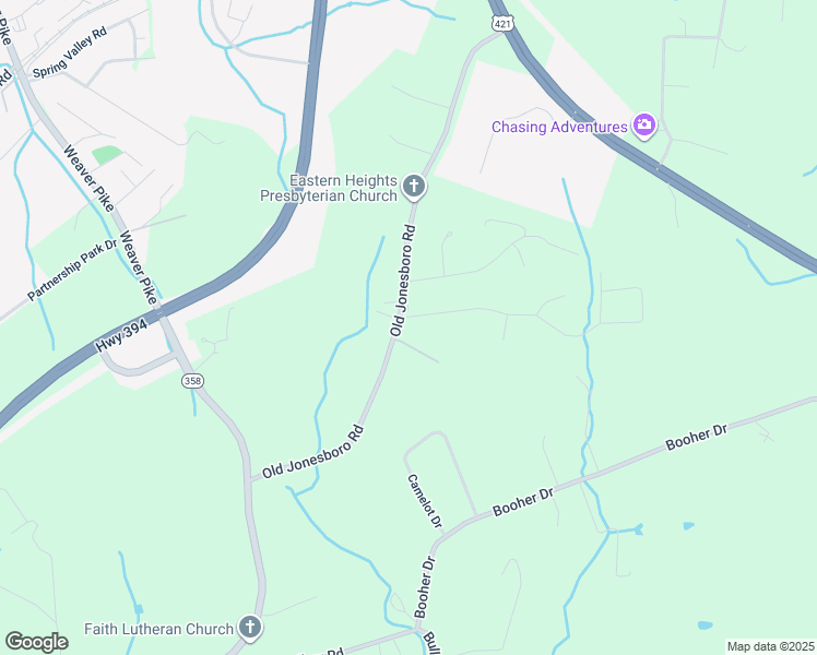 map of restaurants, bars, coffee shops, grocery stores, and more near 306 Old Jonesboro Road in Bristol
