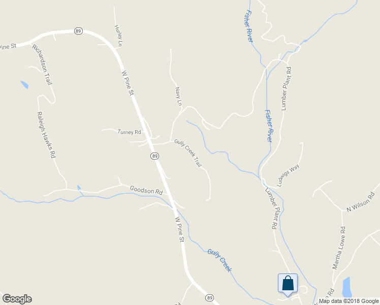map of restaurants, bars, coffee shops, grocery stores, and more near 160 Gully Creek Trail in Lowgap