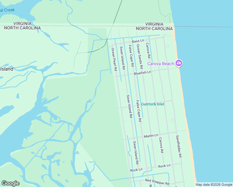 map of restaurants, bars, coffee shops, grocery stores, and more near 2362 Ocean Pearl Rd in Corolla