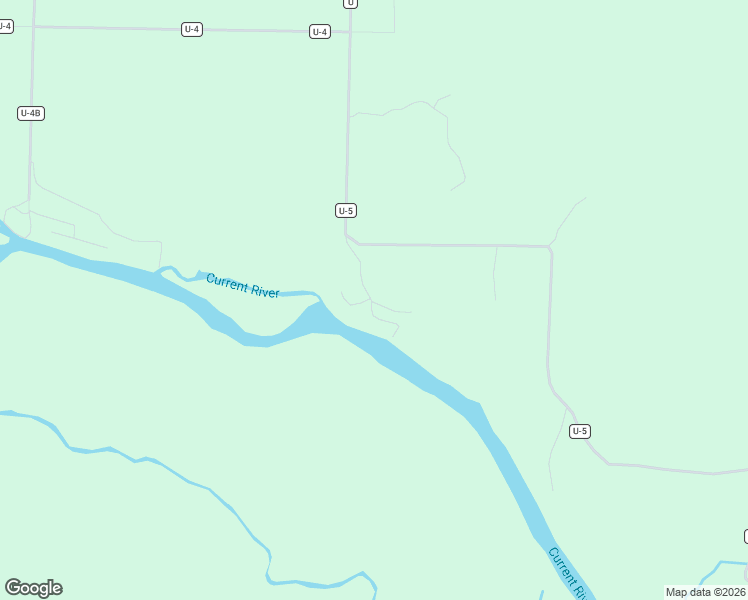 map of restaurants, bars, coffee shops, grocery stores, and more near County Road U-5 in Doniphan