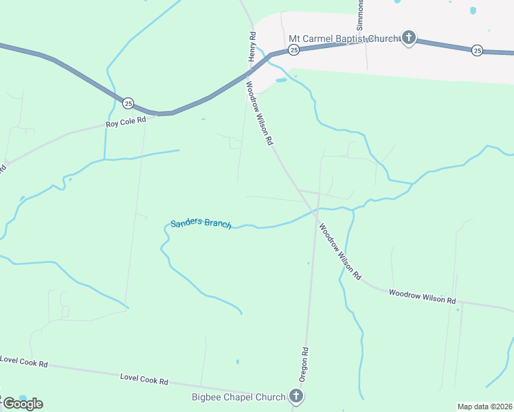 map of restaurants, bars, coffee shops, grocery stores, and more near 4616 Woodrow Wilson Road in Springfield