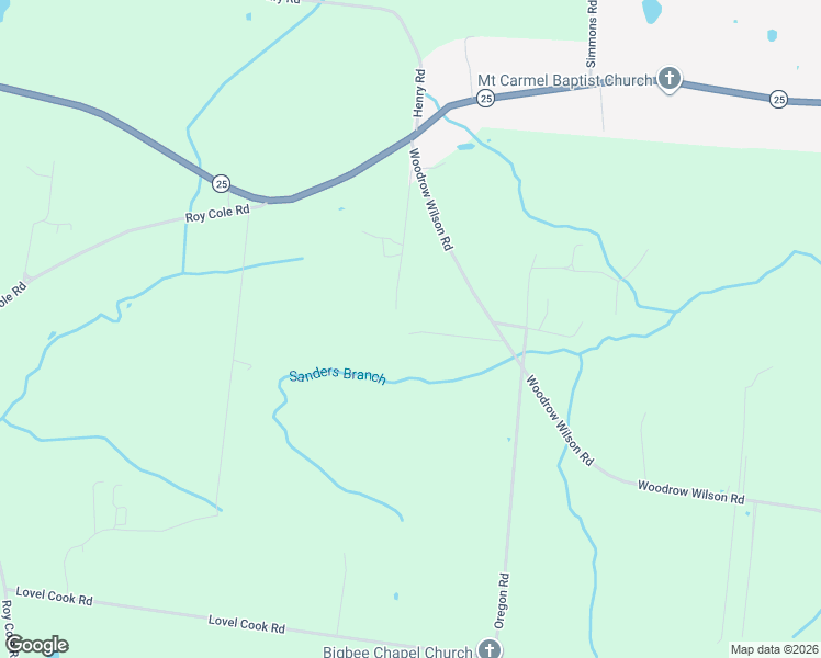 map of restaurants, bars, coffee shops, grocery stores, and more near 4616 Woodrow Wilson Road in Springfield