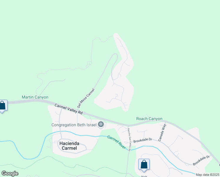 map of restaurants, bars, coffee shops, grocery stores, and more near 120 Del Mesa Carmel in Carmel-by-the-Sea