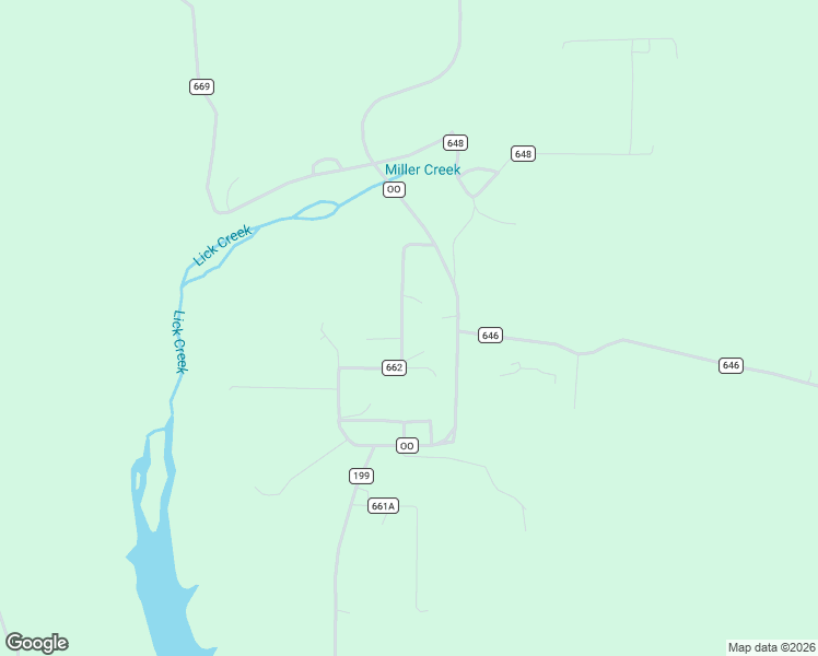 map of restaurants, bars, coffee shops, grocery stores, and more near County Road 662 in Protem
