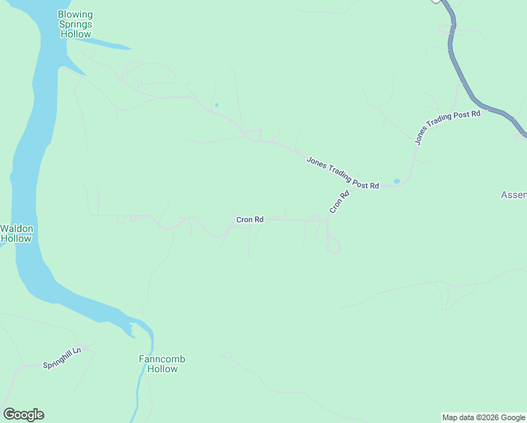 map of restaurants, bars, coffee shops, grocery stores, and more near 375 Cron Road in Lampe