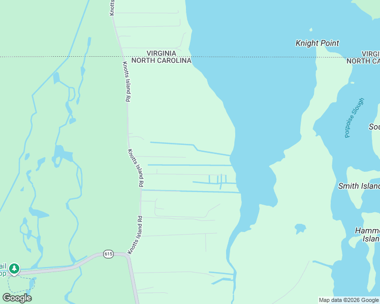 map of restaurants, bars, coffee shops, grocery stores, and more near 125 Bryan Rd in Currituck