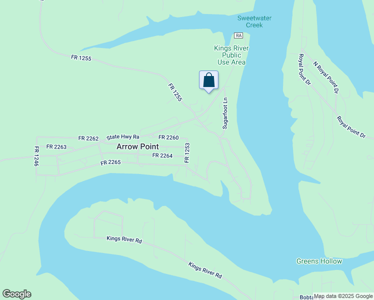 map of restaurants, bars, coffee shops, grocery stores, and more near Farm Road 1253 in Golden