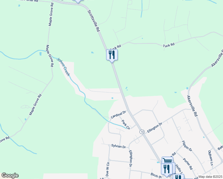 map of restaurants, bars, coffee shops, grocery stores, and more near 80 James Way in Lafayette