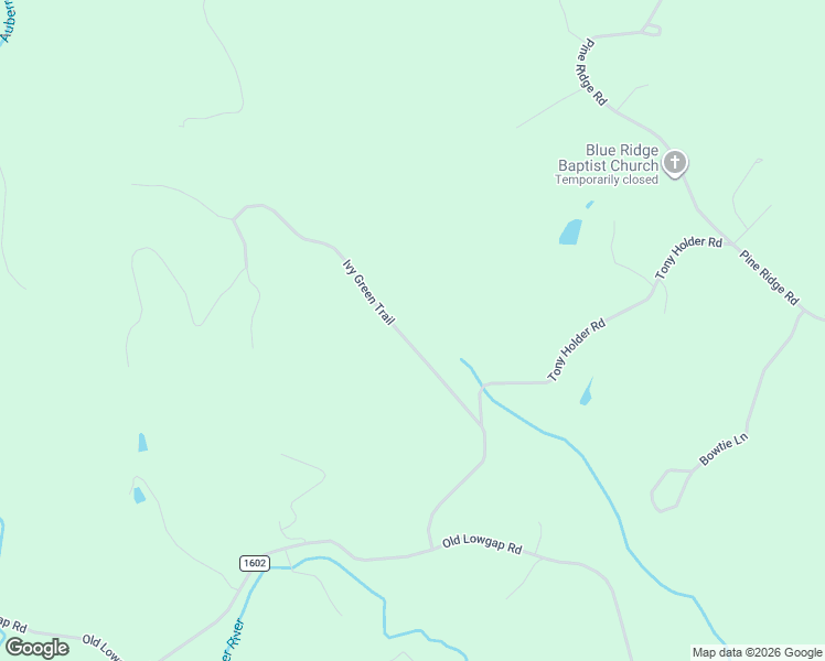 map of restaurants, bars, coffee shops, grocery stores, and more near 220 Ivy Green Trail in Lowgap