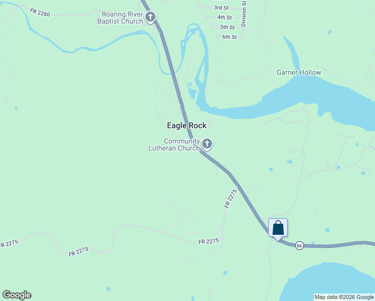 map of restaurants, bars, coffee shops, grocery stores, and more near 18085 Farm Road 2265 in Eagle Rock