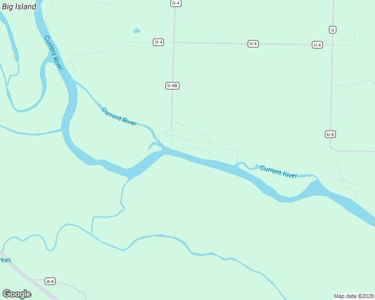 map of restaurants, bars, coffee shops, grocery stores, and more near County Road U-4B in Doniphan