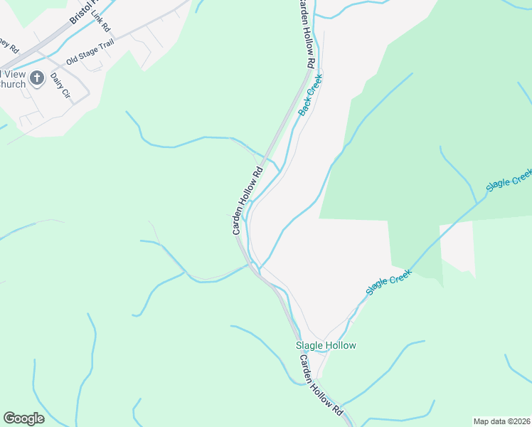 map of restaurants, bars, coffee shops, grocery stores, and more near 607 Carden Hollow Road in Bristol