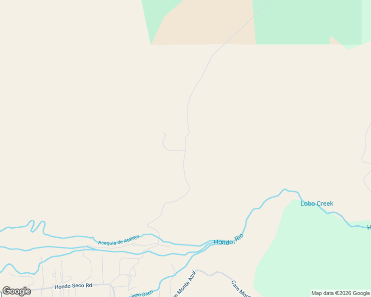 map of restaurants, bars, coffee shops, grocery stores, and more near 108 Lobo Ranch Road in El Prado