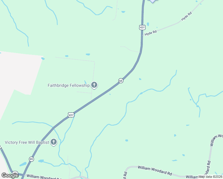 map of restaurants, bars, coffee shops, grocery stores, and more near 4646 U.S. 431 in Springfield
