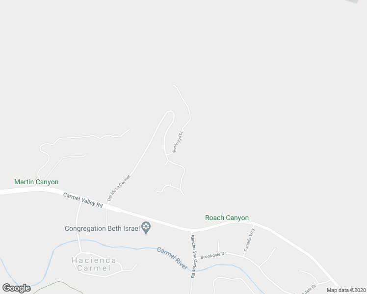 map of restaurants, bars, coffee shops, grocery stores, and more near 238 Del Mesa Carmel in Carmel