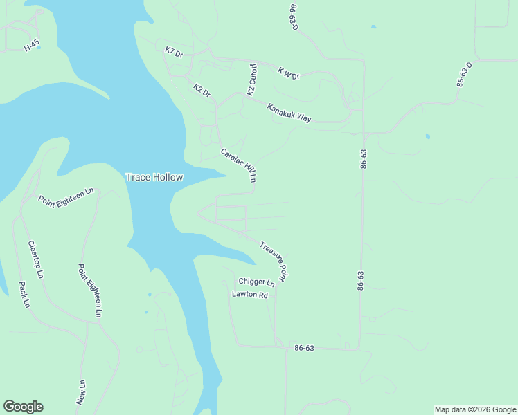 map of restaurants, bars, coffee shops, grocery stores, and more near 998 Treasure Point in Lampe