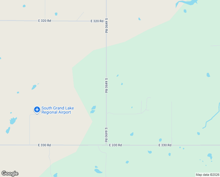 map of restaurants, bars, coffee shops, grocery stores, and more near 32754 South 4490 Road in Afton