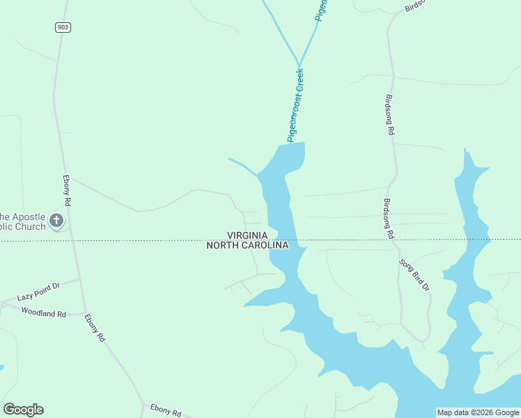 map of restaurants, bars, coffee shops, grocery stores, and more near 677 Pigeon Path in Ebony