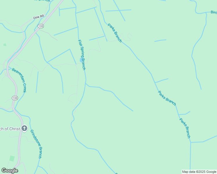 map of restaurants, bars, coffee shops, grocery stores, and more near 131 Tennessee 133 in Shady Valley