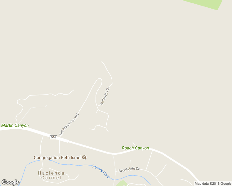 map of restaurants, bars, coffee shops, grocery stores, and more near 249 Del Mesa Carmel in Carmel