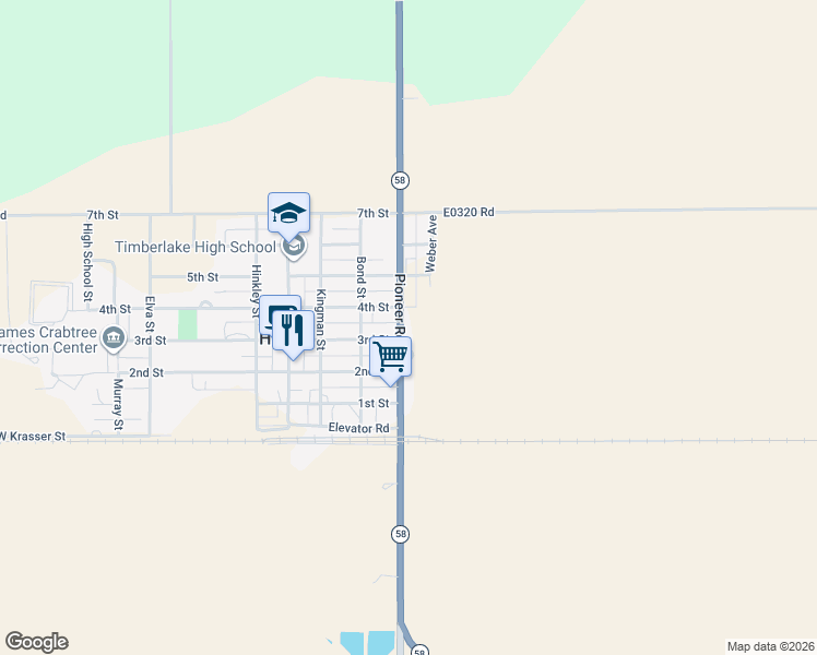 map of restaurants, bars, coffee shops, grocery stores, and more near 301 Pioneer Road in Helena