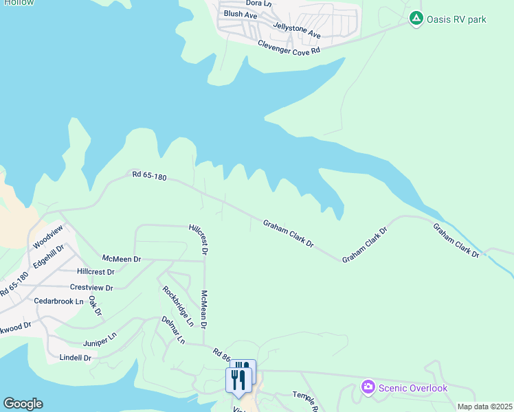 map of restaurants, bars, coffee shops, grocery stores, and more near 1863 Graham Clark Drive in Hollister