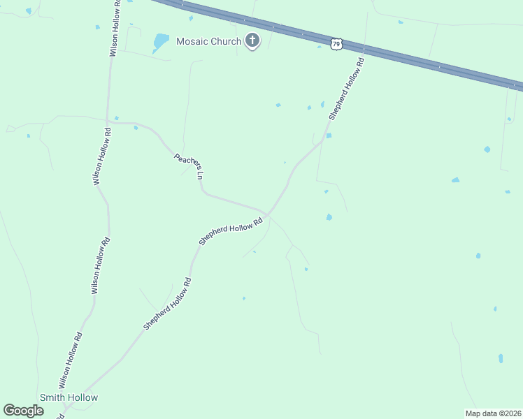 map of restaurants, bars, coffee shops, grocery stores, and more near 310 Shepherd Hollow Road in Indian Mound