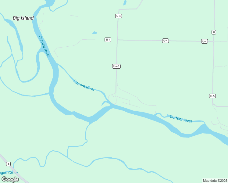 map of restaurants, bars, coffee shops, grocery stores, and more near County Road U-4B in Doniphan