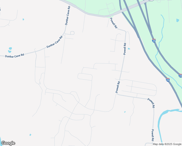 map of restaurants, bars, coffee shops, grocery stores, and more near 1275 Brigade Drive in Clarksville