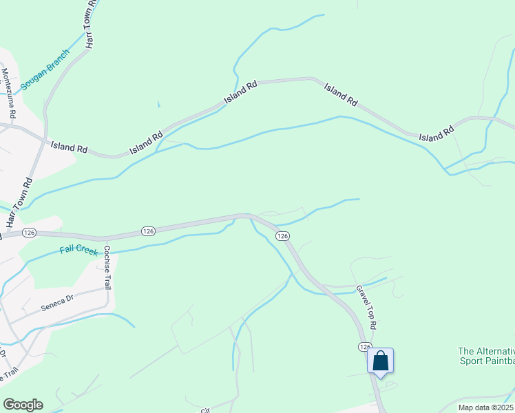 map of restaurants, bars, coffee shops, grocery stores, and more near 5573 Tennessee 126 in Blountville