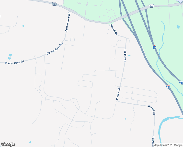 map of restaurants, bars, coffee shops, grocery stores, and more near 1275 Brigade Drive in Clarksville