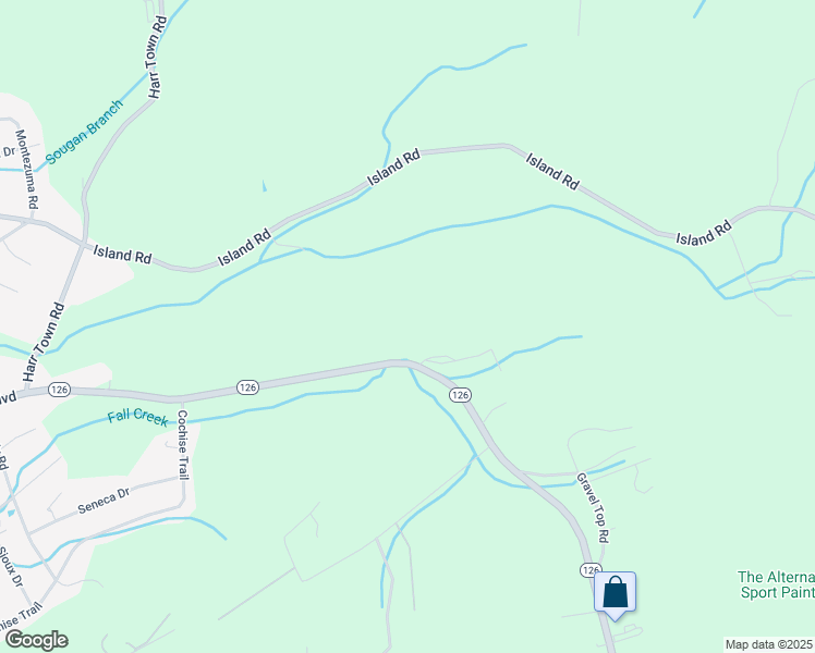 map of restaurants, bars, coffee shops, grocery stores, and more near 5573 Tennessee 126 in Blountville