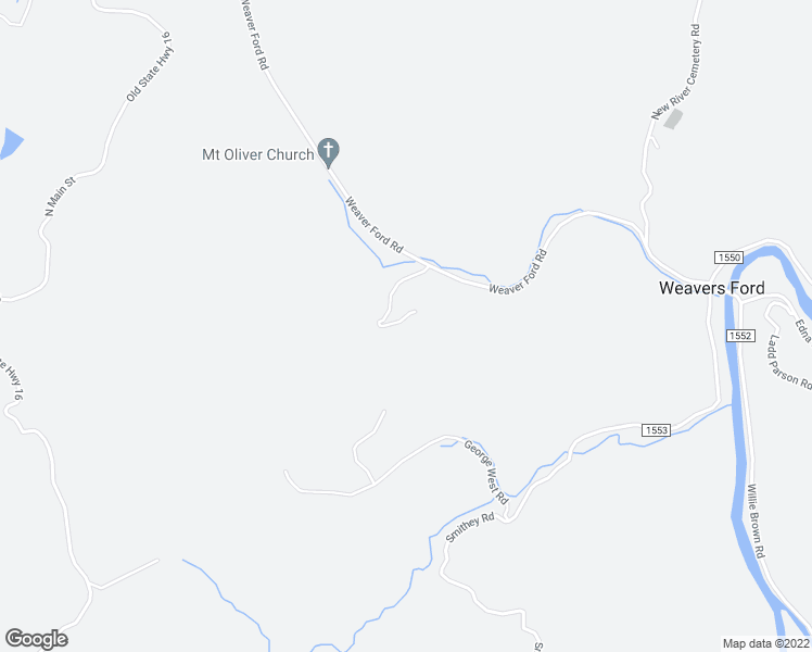 map of restaurants, bars, coffee shops, grocery stores, and more near 427 Conley Hamm Road in Grassy Creek