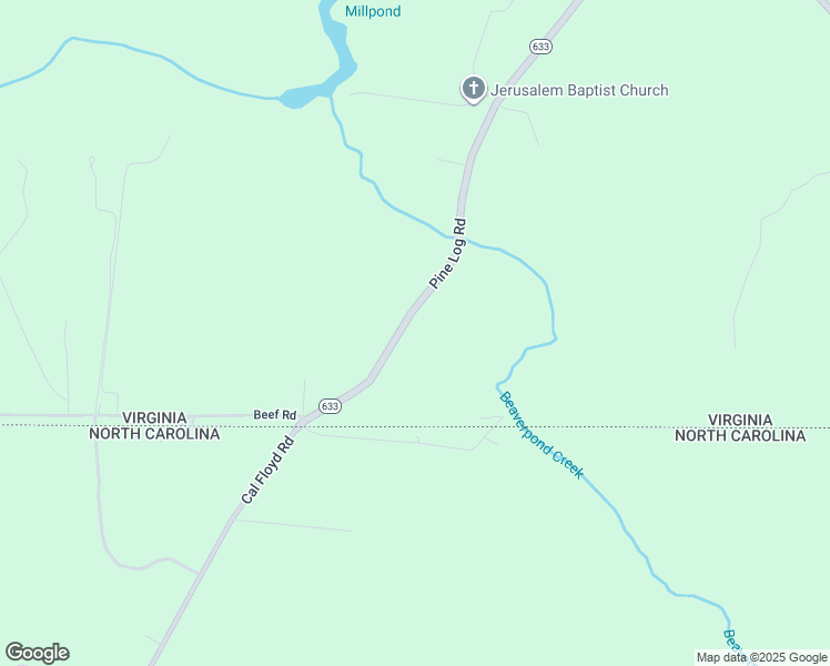 map of restaurants, bars, coffee shops, grocery stores, and more near 5258 Pine Log Road in Emporia